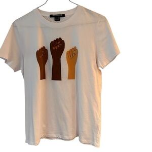 FRENCH CONNECTION  Black Girl Magic t- shirt sz large ( NWOT)